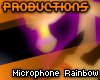 pro. Microphone Rainbow