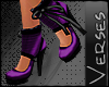 -V- Burles Heel Purple