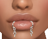 2 Piercings Lip Chains