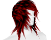 Red and Black Scene Hair