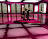 pink glass dance floor