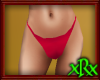 Red Silk Bikini Bottoms