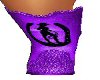 *F Purple CowGirl Boots