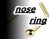 MALE GOLD NOSE STUD