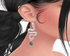 J| Snake Earrings Silver