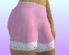 Lacy Pink Short Shorts