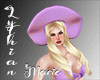 LM Floral Hat Purple