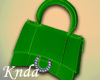 K* Modern Green Bag