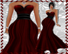 PF Black/Red Gown