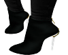 Black Fiona Gold Boots