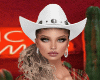 [G] Cowgirl white hat
