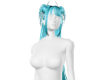candy blue buns