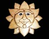 WOODEN SUN NECKLACE