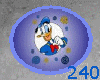 Donald Duck Round Rug