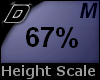D► Scal Height *M* 67%