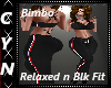 Bimbo Relaxed n Blk Fit
