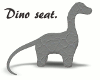 Dino seat/stone seat