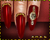 Xmas Red - Versace Nails