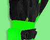 Green kamuflage boot