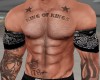 Muscle Hairy Tattoo