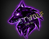 Net Wolf Banner (Purple)