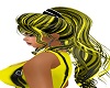 blk & yellow ponytail