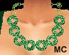 M~Irish green necklace