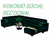 KOKOMO SOCIAL SECTIONAL