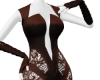 IRIS Brown Bodysuit