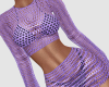 CA Purple Crochet Set