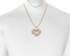 "C" Heart Necklace