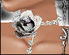 [W] Long necklace Rose