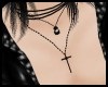Black Cross Necklaces