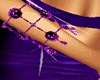 Glowing Purple Bracelets
