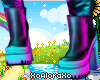 (A) Neon Boots