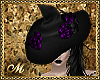 WITCH SKULLY HAT PURPLE