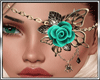 T* Rose Teal Eyepatch