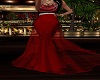 BMM Red Silver Gown