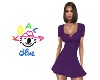 RL Henley Dress Purple