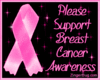 support breast cancer