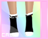 Childs Black&White Socks