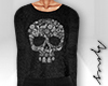 A. Floral Skull Sweater