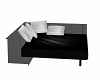 poseless black daybed