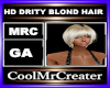 HD DRITY BLOND HAIR