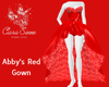Abby's Red Gown