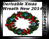 Derv Xmas Wreath New