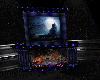 (DRM)Blue fireplace
