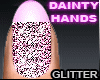 Pink Nails Glitter 08