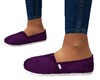 PURPLE CANVAS FLATS
