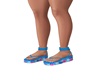 Tropical blue wedges
